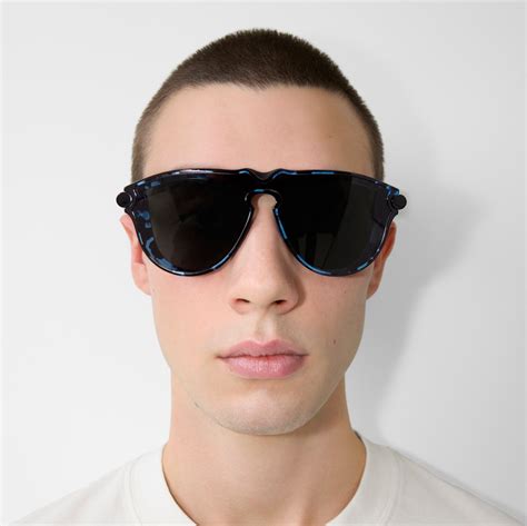 burberry sonnenbrille herren blau|Tubular Sunglasses in Electric blue .